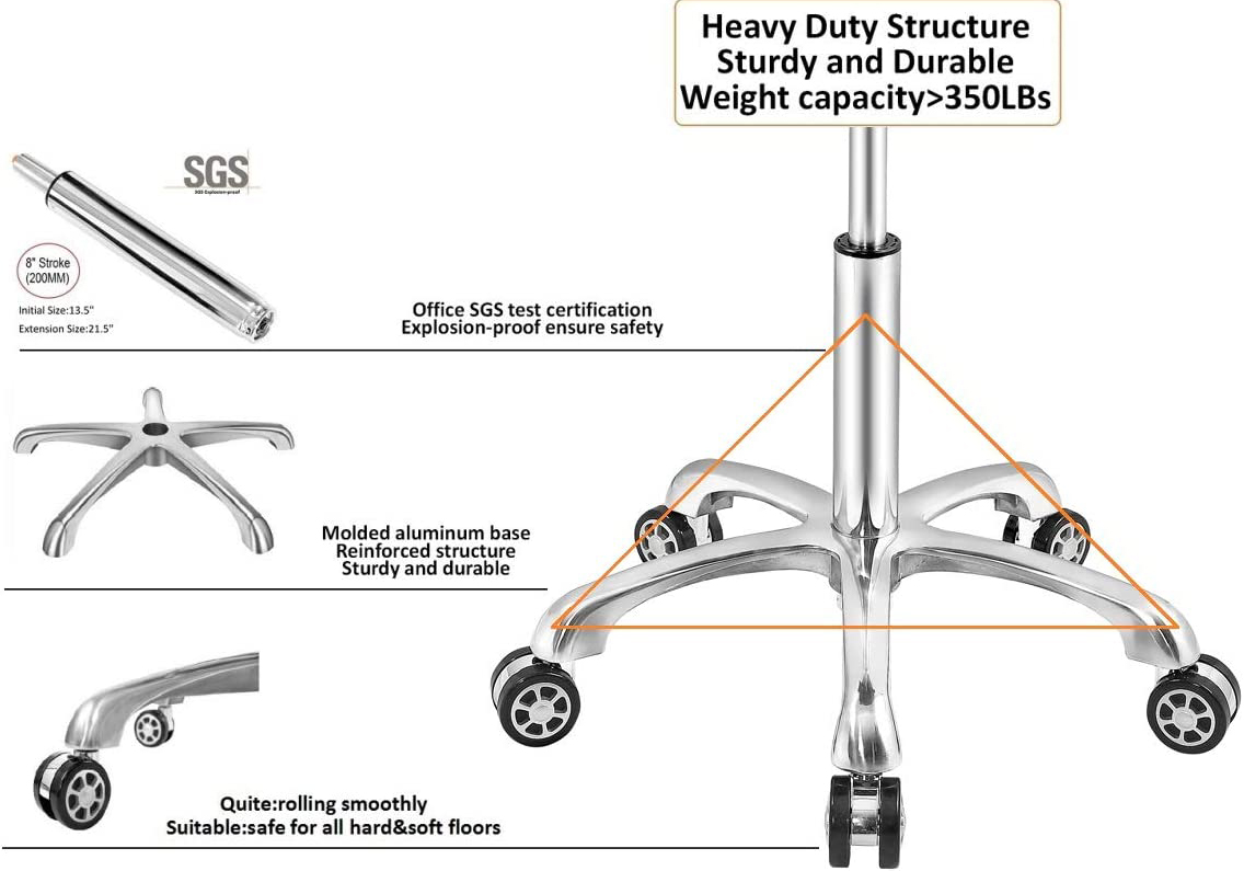 Medical Hospital Adjustable Dental Stool Assistant Dentist Doctor ChairDSBS